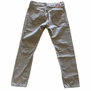 LEVI'S MEN’S 508 REGULAR TAPER FIT TAN JEANS